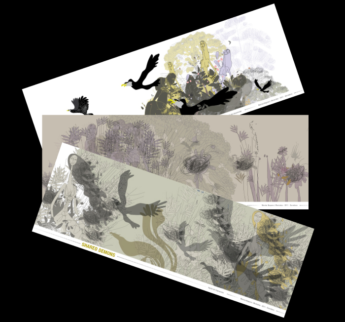 Forest women illustrated by Montse Noguera